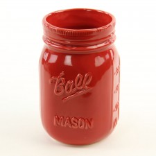 SM.RED MASON JAR