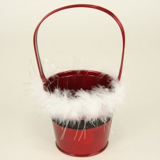 5" SANTA BELT POTCOVER