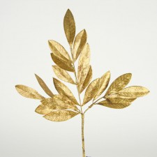 17"BAY LEAF SPRAY ATQ.GOLD