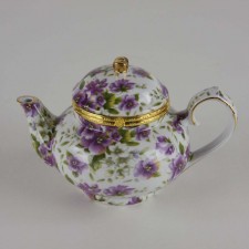 5.5" FLOWER CANDLE TEA POT