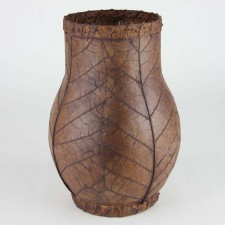 14"H HANGING LANTERN DK.BURNT