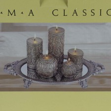 PRMIR CANDLE TRAY 6PC/SET