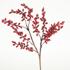 17" EUCALYPTUS BERRY PICK RED