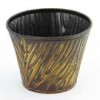 5"RND MTL PLANTER BARK Shinoda Design Center 5-rnd-mtl-planter-bark