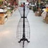 Shinoda Design Center 60-h-mtl-dress-form-w-wd-base