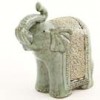 Shinoda Design Center 7-25-lt-green-glz-elephant