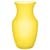 8" ROSE VASE 6/CS SUNFLOWER YL