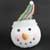 11.5"SNOWMAN HEAD TREE TOPPER