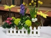 White Picket Fence Arrangement (Different Angle)