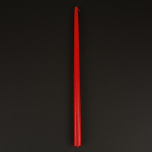 18" Taper Candle Red