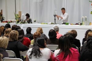 Santa Ana Spring Floral Design Show 2011 Michi Burrell and Brad Schmidt