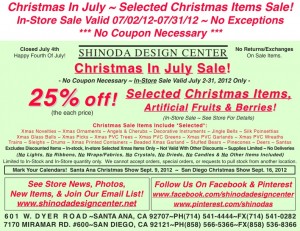 Christmas In July Sale 0712 Christmas In July Sale 0712