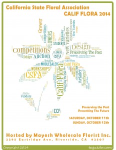 California State Floral Association Presents: Calif Flora 2014