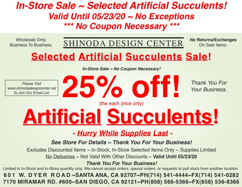 adp_InStore_Sale_Selected_Artificial Succulents_c_042020